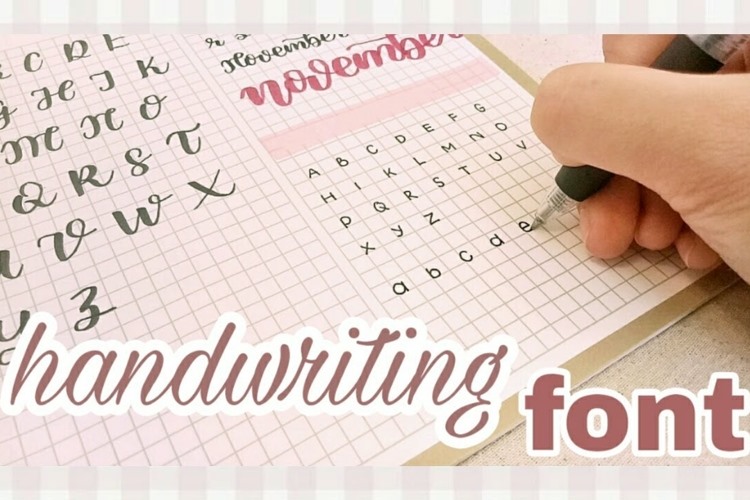 Tự tạo font chữ viết tay tiếng Việt